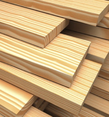 Drewno czterostronnie strugane
